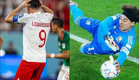 Lewandowski perde pênalti e Polônia e México ficam no 0x0; Dinamarca e Tunísia também empatam