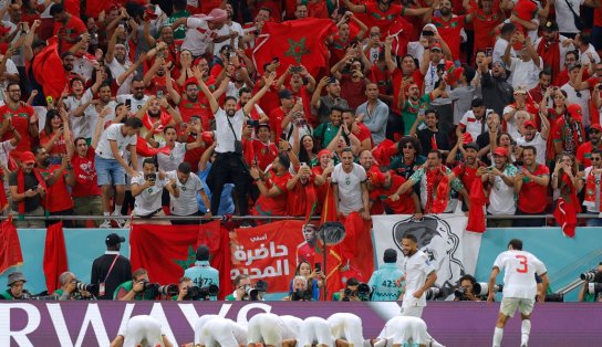 Marrocos mostra mais garra e bate Bélgica por 2x0; belgas têm jogo da vida na próxima rodada