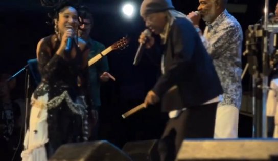 Aqui é elite! Mart'nália e Larissa Luz convidam Nelson Rufino no Afropunk Bahia; acompanhe ao vivo