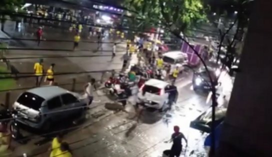 Tiroteio assusta multidão e provoca correria no bairro da Ribeira; veja vídeo