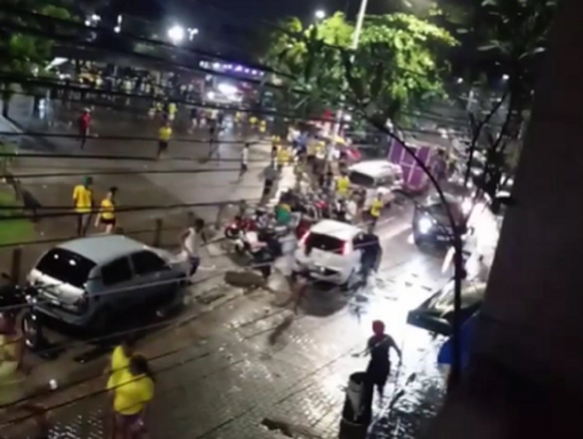 Tiroteio assusta multidão e provoca correria no bairro da Ribeira; veja vídeo