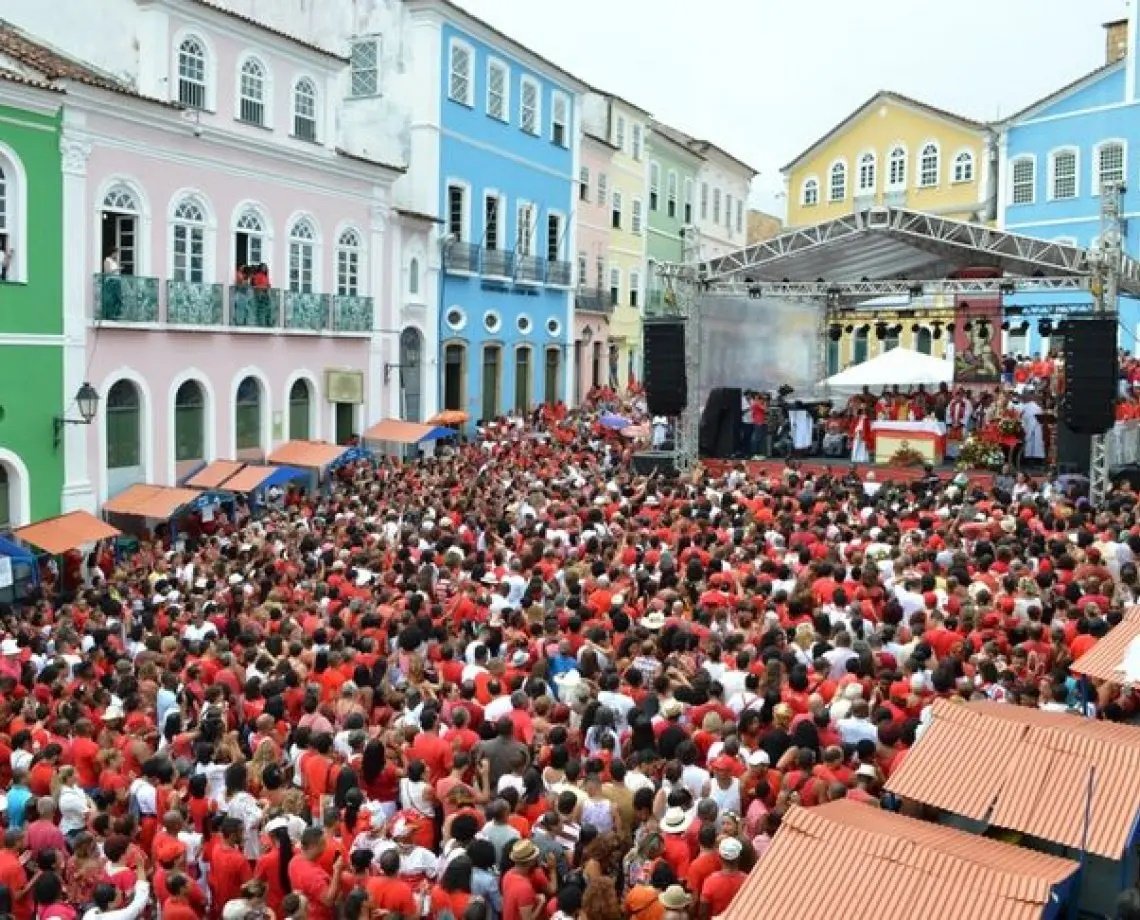 Festejos a Santa Bárbara modificam trânsito em algumas vias do Centro Histórico de Salvador; veja quais 