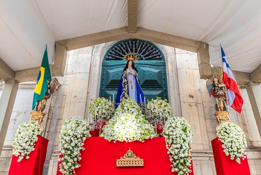 Festa da Conceição da Praia altera trânsito no Comércio nesta quinta; confira as mudanças