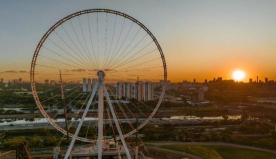 Maior roda gigante da América Latina é inaugurada em São Paulo; ingressos vão até R$ 420