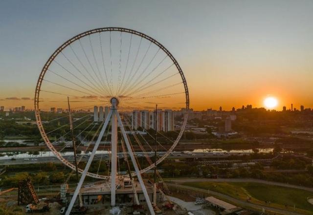 Maior roda gigante da América Latina é inaugurada em São Paulo; ingressos vão até R$ 420