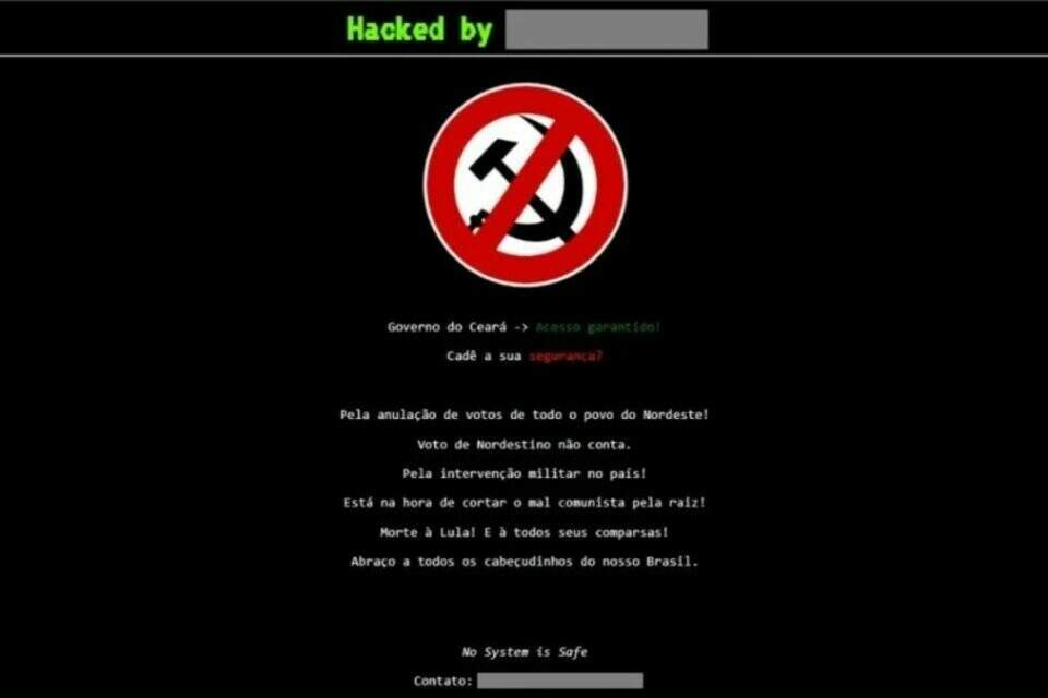 Sites de estados do Nordeste são invadidos com mensagens de ódio: "voto de Nordestino não conta"
