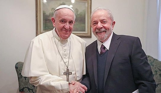 Lula parabeniza papa pelo aniversário de 86 anos; "exemplo dedicação no combate à fome”