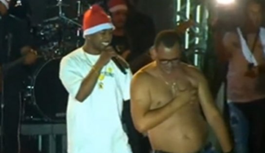 "Delicinha": prefeito de cidade baiana rouba a cena ao dançar sem camisa em show de arrocha; vídeo