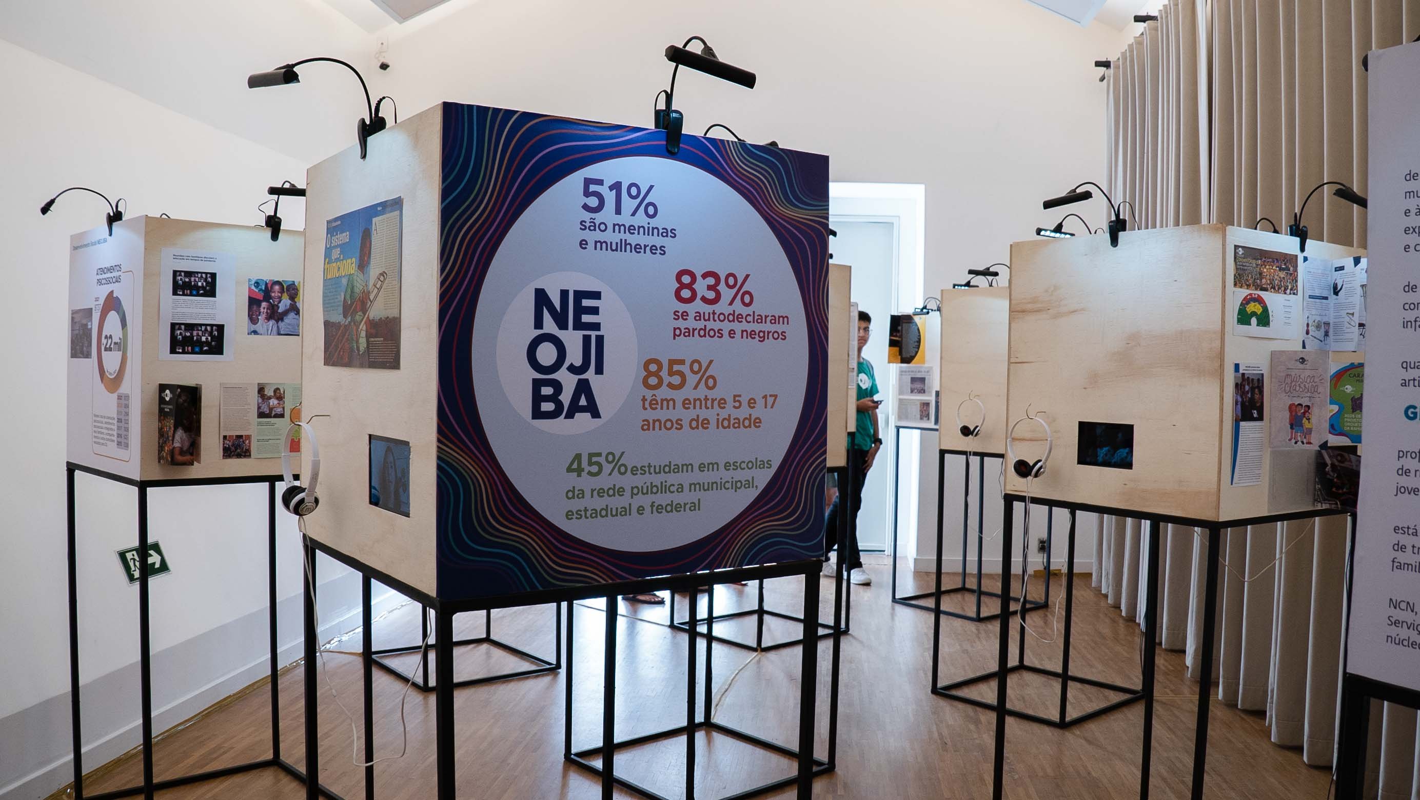 Exposição que conta a história do NEOJIBA chega a Lauro de Freitas