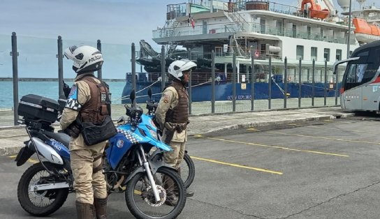 Operação Navio: PM intensifica ações com aumento da chegada de turistas em Salvador