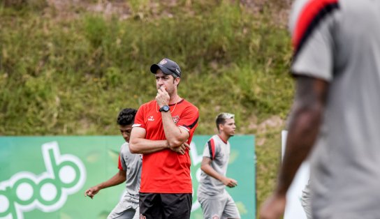 Vitória encerra preparativos para enfrentar a Jacuipense, pênaltis foram treinados 