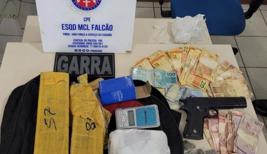 Menor de idade é apreendido com arma falsa e grande quantia de drogas em Vitória da Conquista 