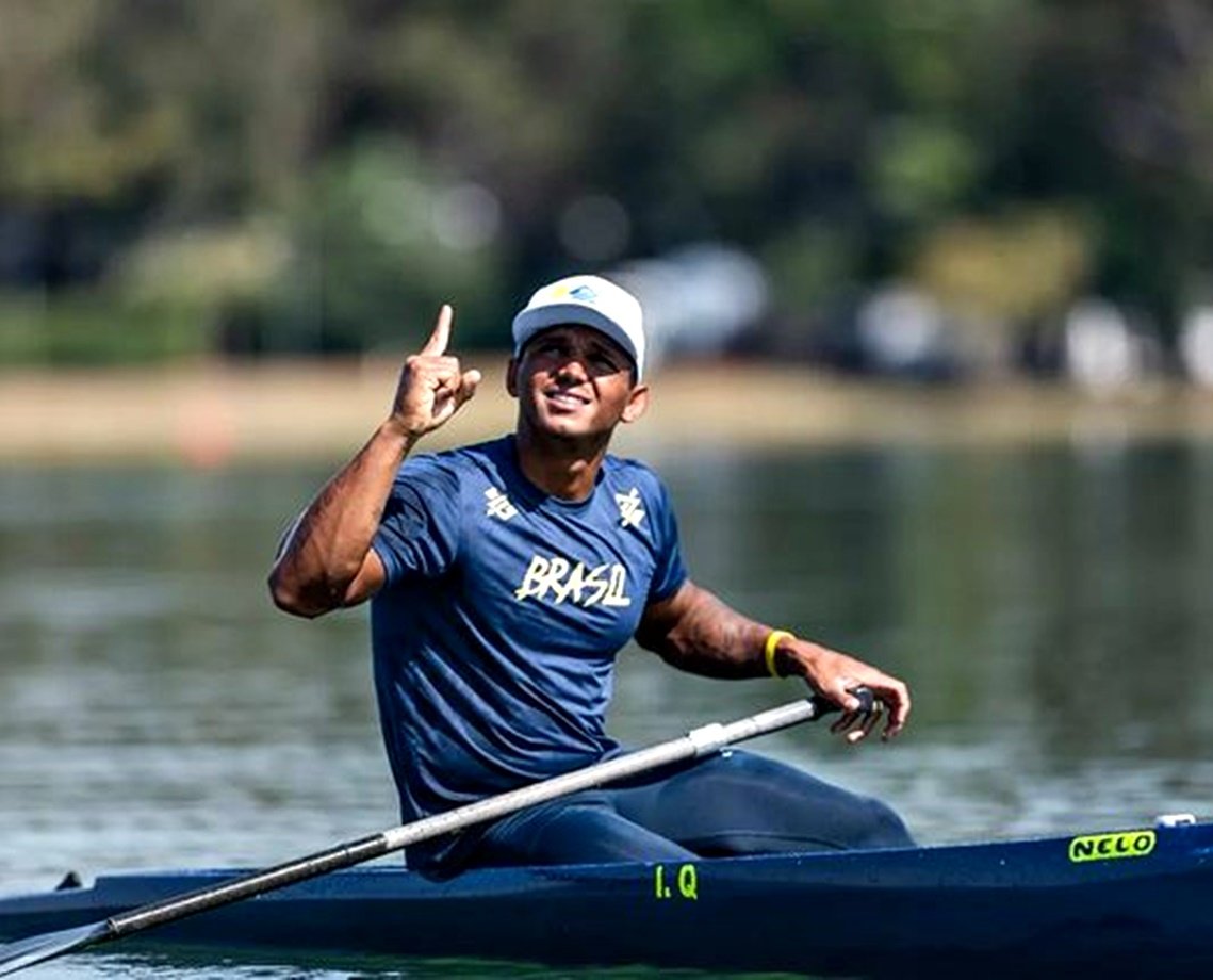 Isaquias Queiroz anuncia que vai ser pai novamente; “feliz por essa benção”