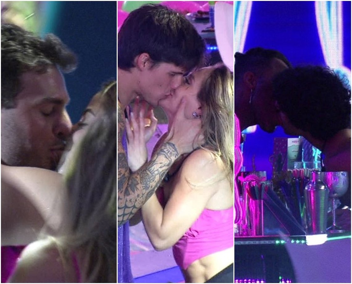 Primeira festa do BBB 23 teve muitos beijos e casal movimentando o edredom; saiba como foi