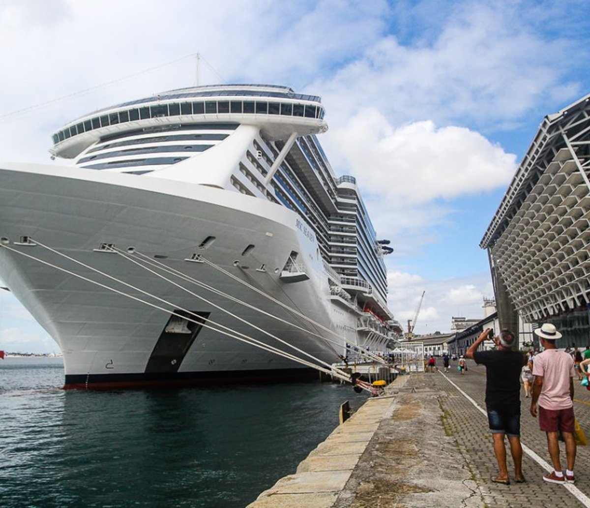 Porto de Salvador se prepara para receber mais de 21 mil turistas em sete dias, confira detalhes 