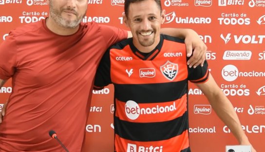 Novo atacante do Vitória pede a confiança da torcida e já pode atuar na Copa do Nordeste 