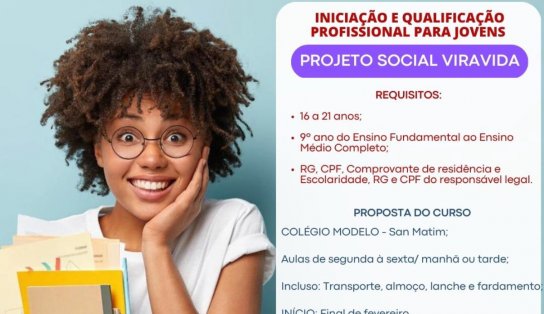 Curso gratuito voltado para jovens abre inscrições em Salvador, confira como participar 