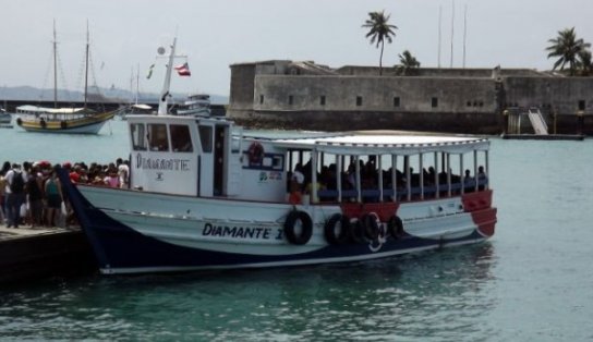 Travessia Salvador-Mar Grande está suspensa até as 11h30 devido à maré baixa