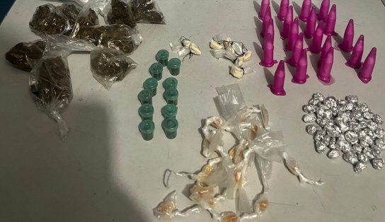 Polícia Militar apreende crack, cocaína e maconha em Castelo Branco