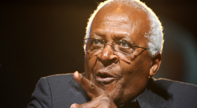 Nobel da Paz Desmond Tutu é hospitalizado com infecção