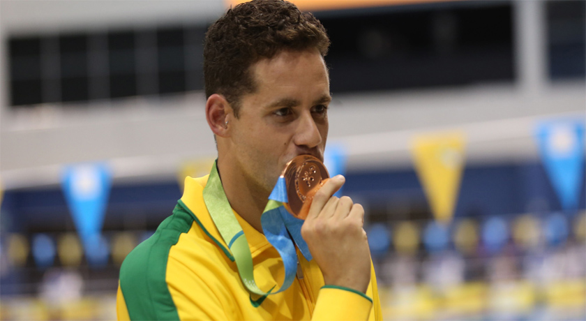 Jogos pan-americanos: em noite vitoriosa, natação brasileira ganha seis medalhas, sendo 3 de ouro