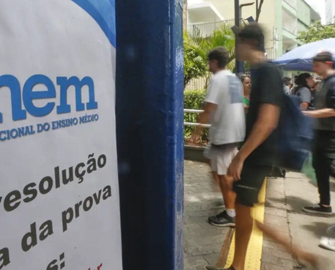 Prazo para solicitar reaplicação de provas do Enem começa nesta segunda