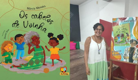 Escritora baiana dá vida a Voinha e une amor pelos livros e pelos netos