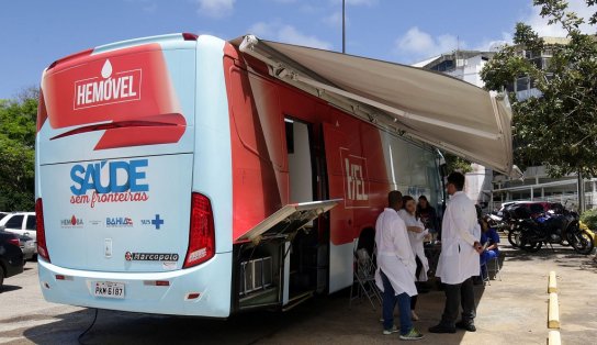 Hospital da Mulher recebe Hemóvel para coleta de sangue e cadastro de medula óssea