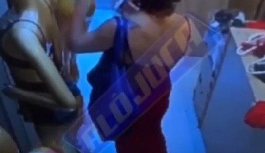 Mulher é flagrada furtando vibrador em shopping em Salvador; veja vídeo