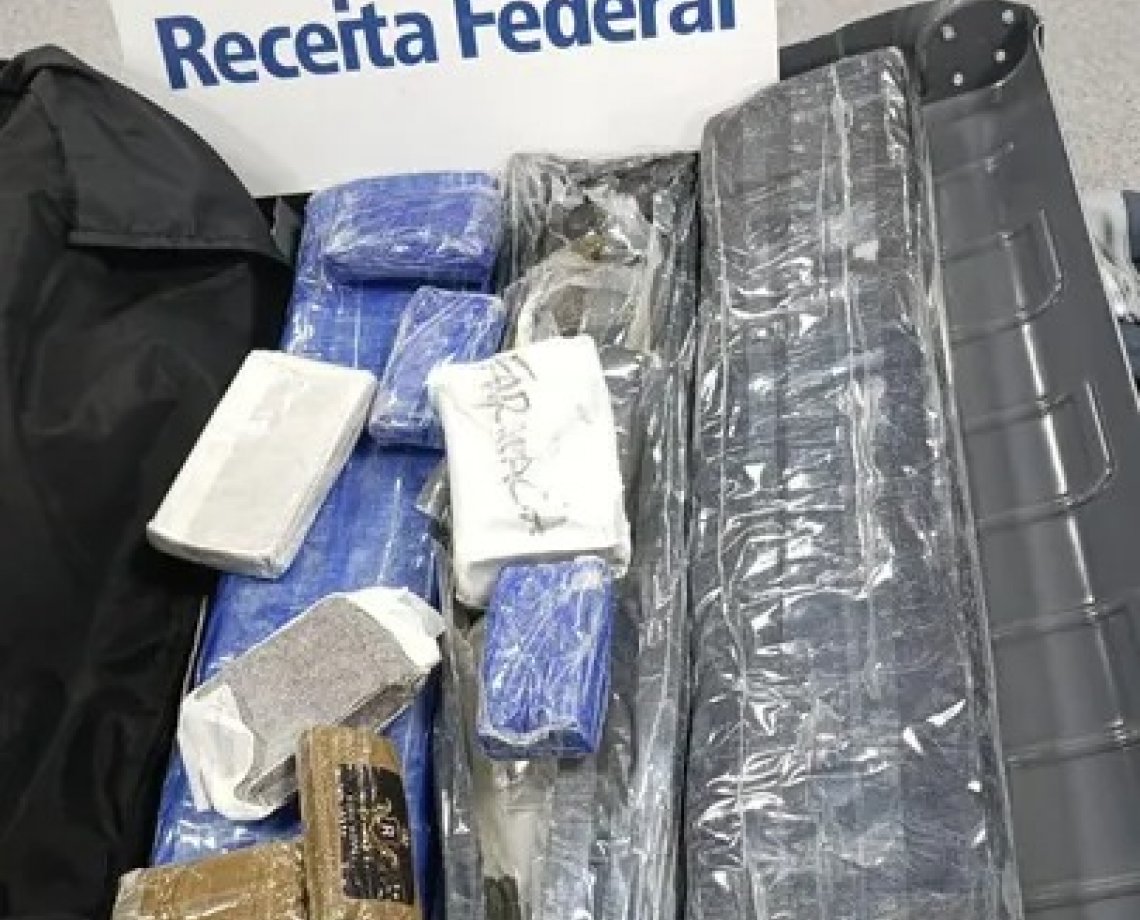 Quase 10kg de haxixe são apreendidos em mala de passageiro no Aeroporto de Salvador