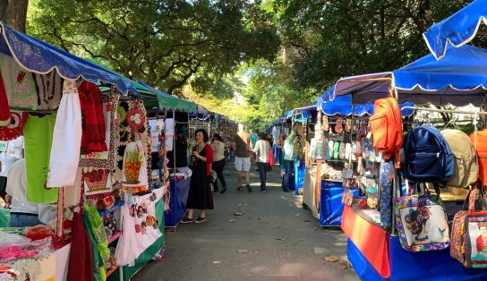 Feira da Economia Solidária acontece no Santo Antônio Além do Carmo