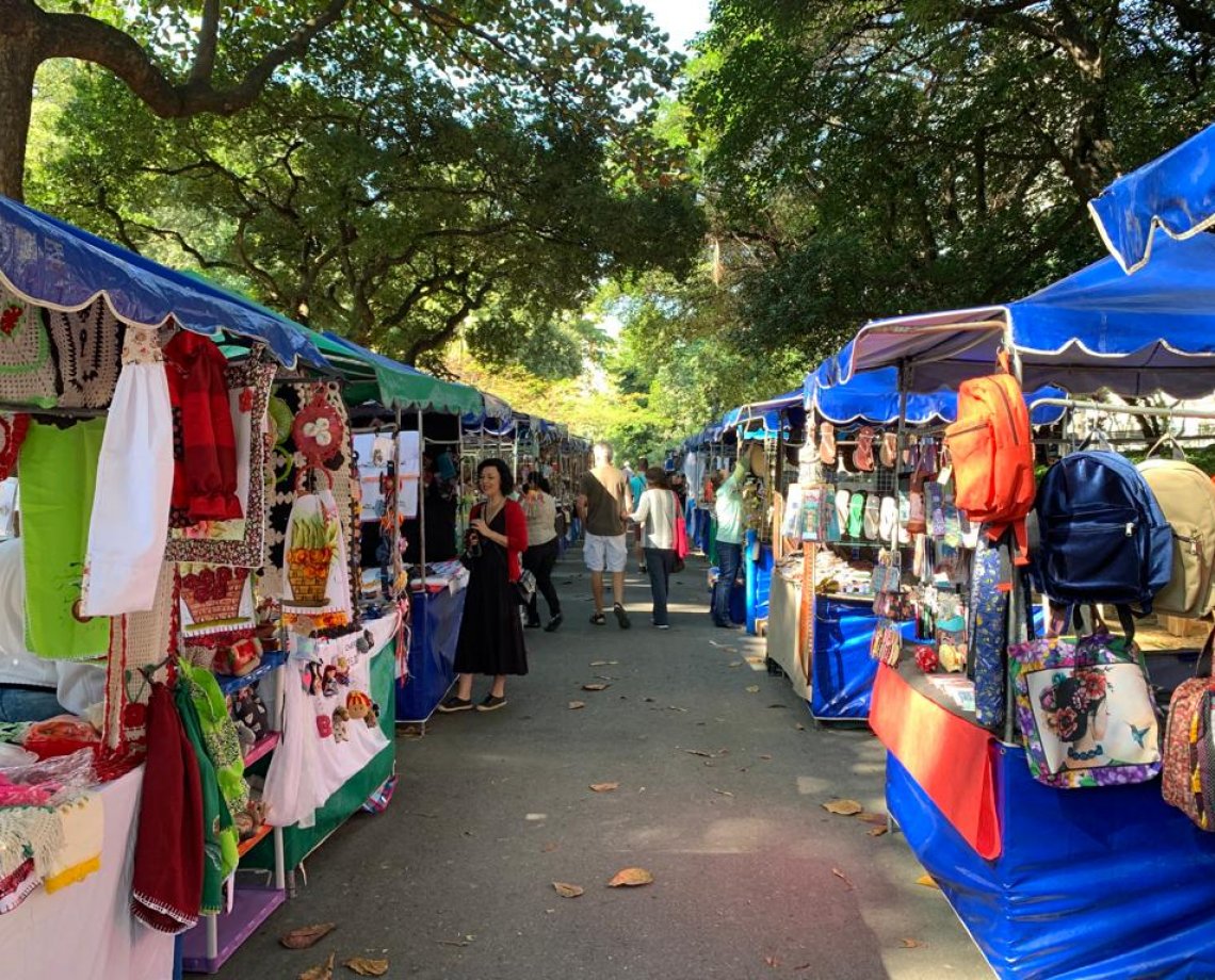 Feira da Economia Solidária acontece no Santo Antônio Além do Carmo