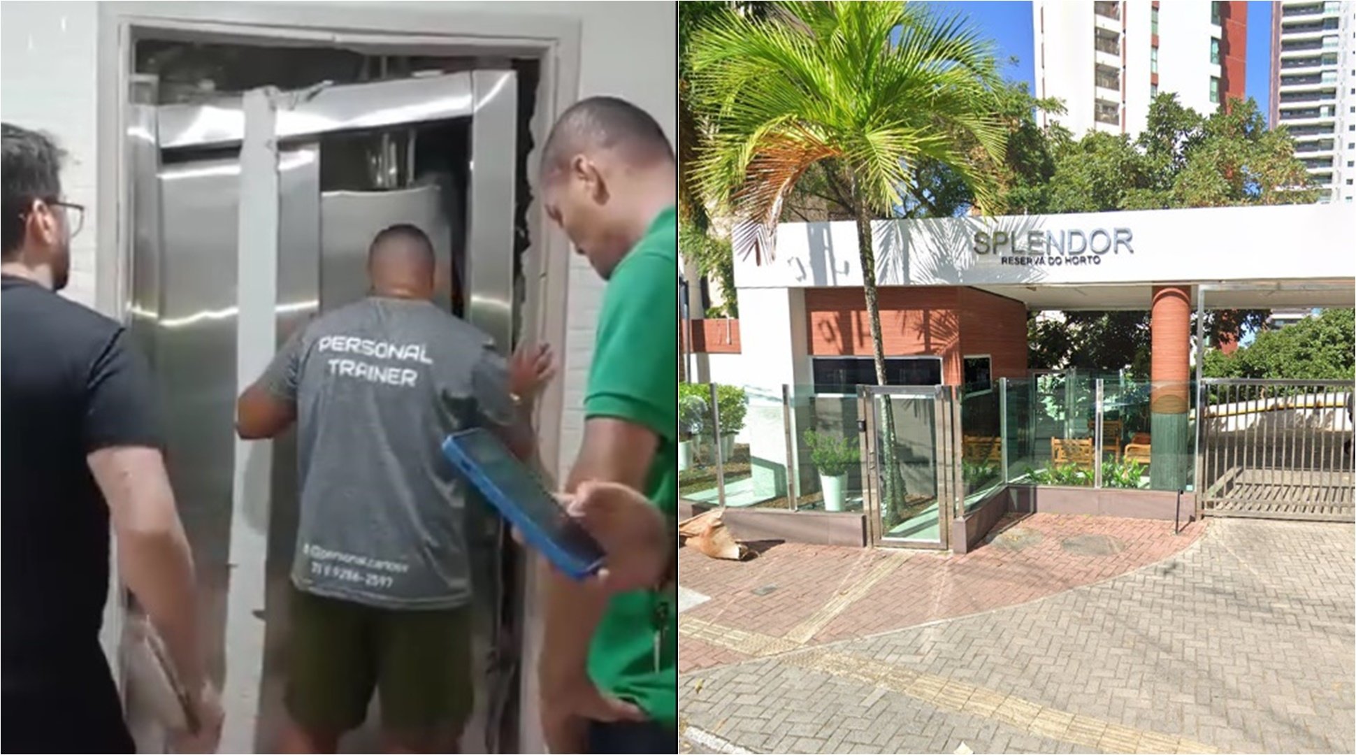 Elevador cai em prédio de luxo no Horto Florestal e deixa dois mortos