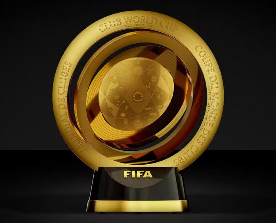 FIFA revela design do troféu do novo Mundial de Clubes 2025