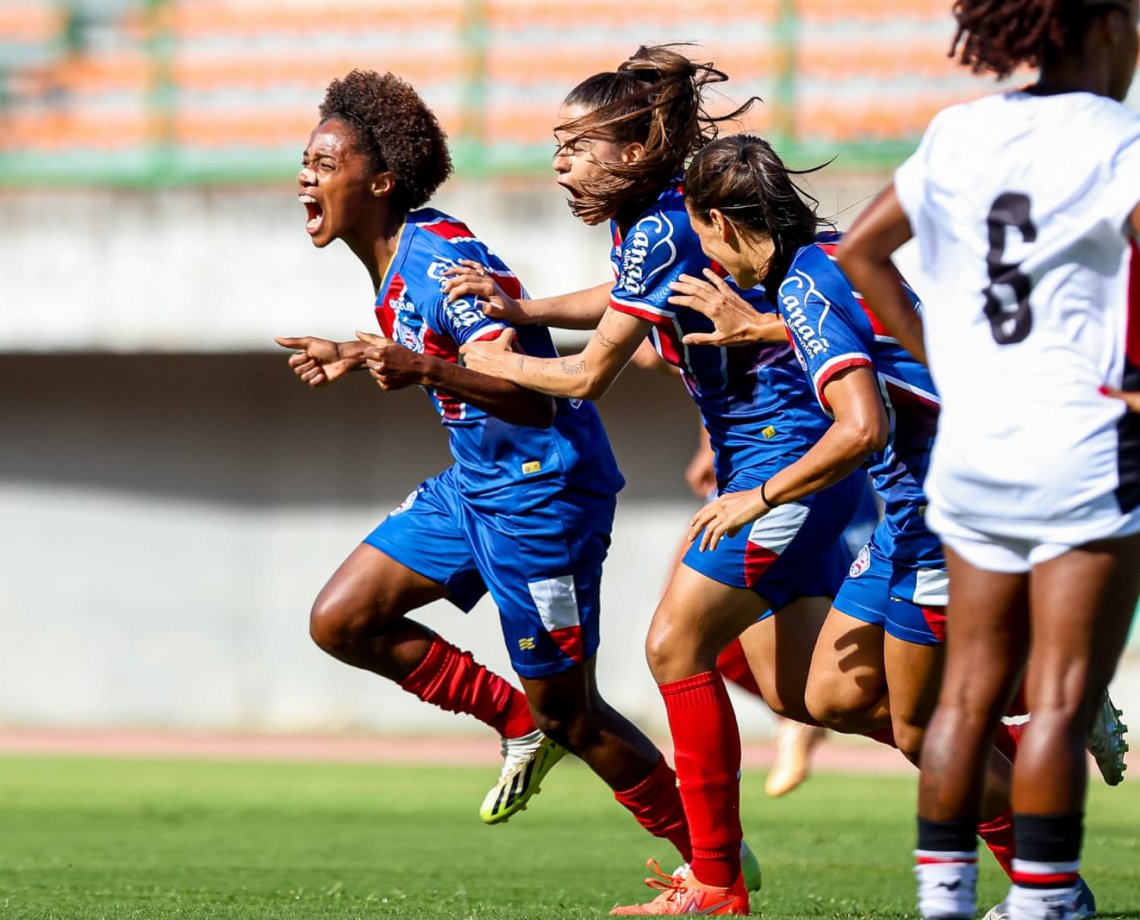 Bahia é campeão de futebol feminino após goleada contra o Vitória