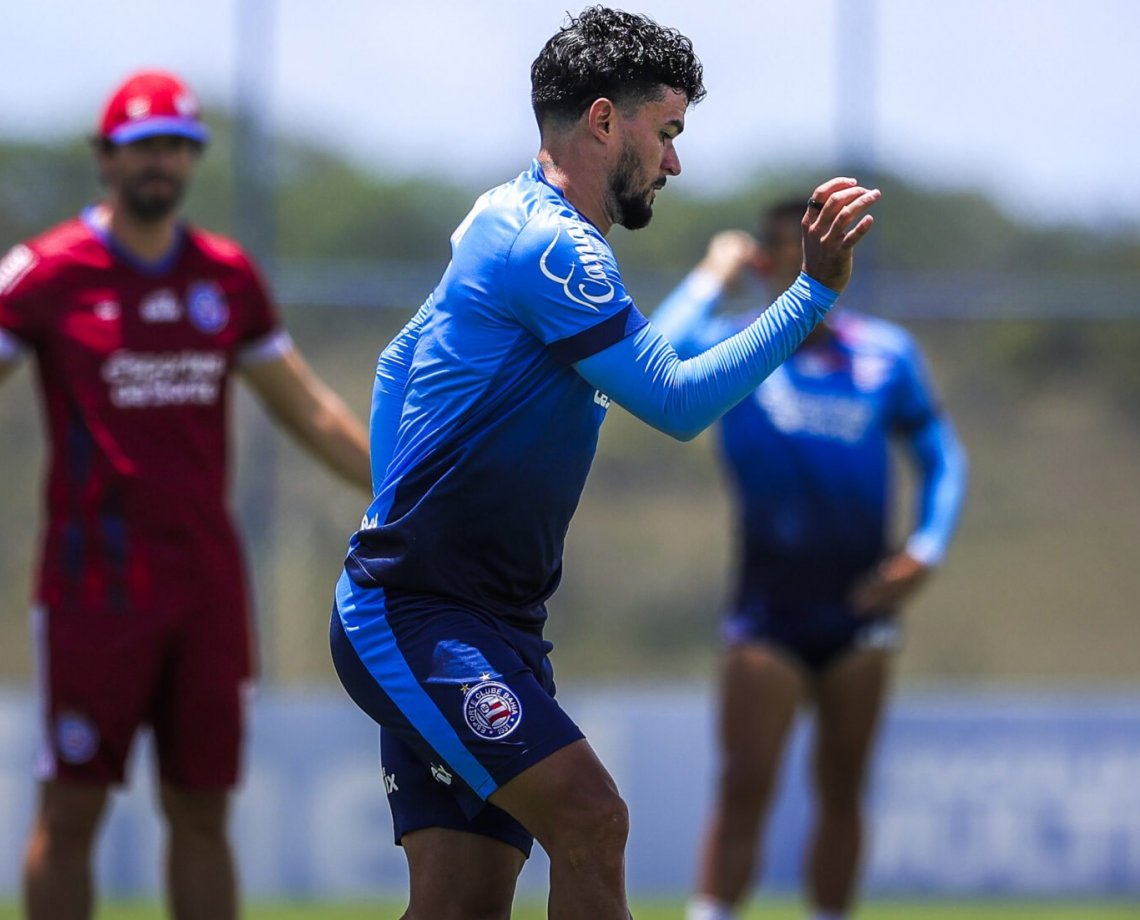 Bahia faz mais ajustes para enfrentar o Palmeiras pelo Brasileirão