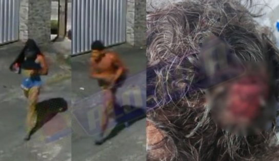 Idoso é assaltado e agredido por casal de criminosos em Itapuã