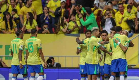 Em jogo disputado, Brasil e Uruguai ficam no empate em 1 a 1 na Fonte Nova