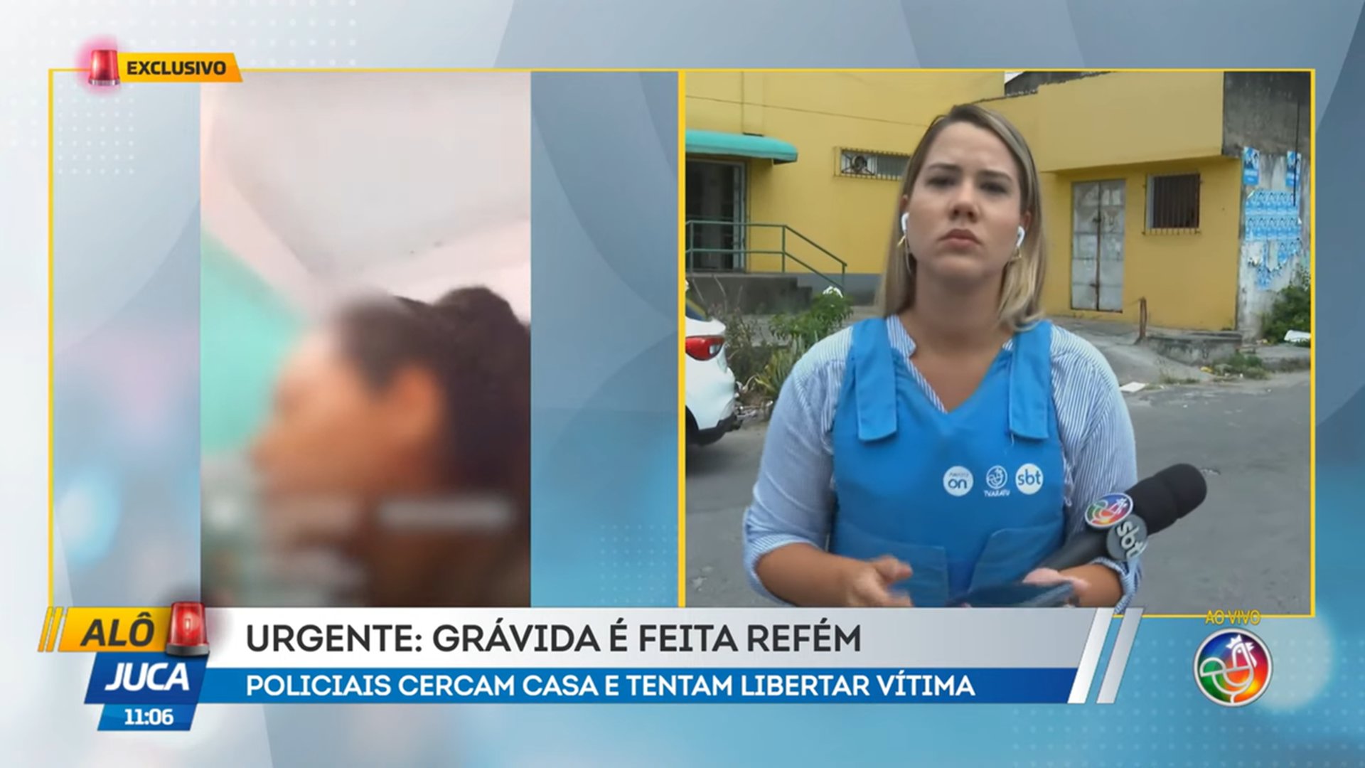 Grávida de 8 meses é feita refém pelo companheiro em Lauro de Freitas