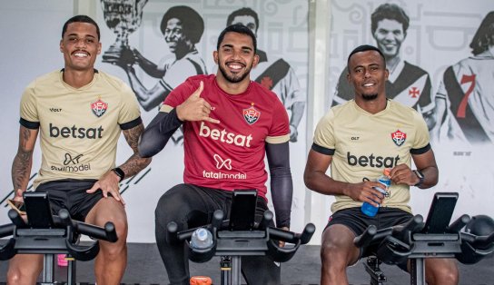 Vitória faz primeiro treino visando a partida contra o Botafogo no Engenhão