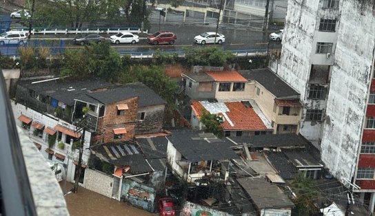 Valéria registra maior volume de chuva em Salvador nas primeiras horas deste domingo