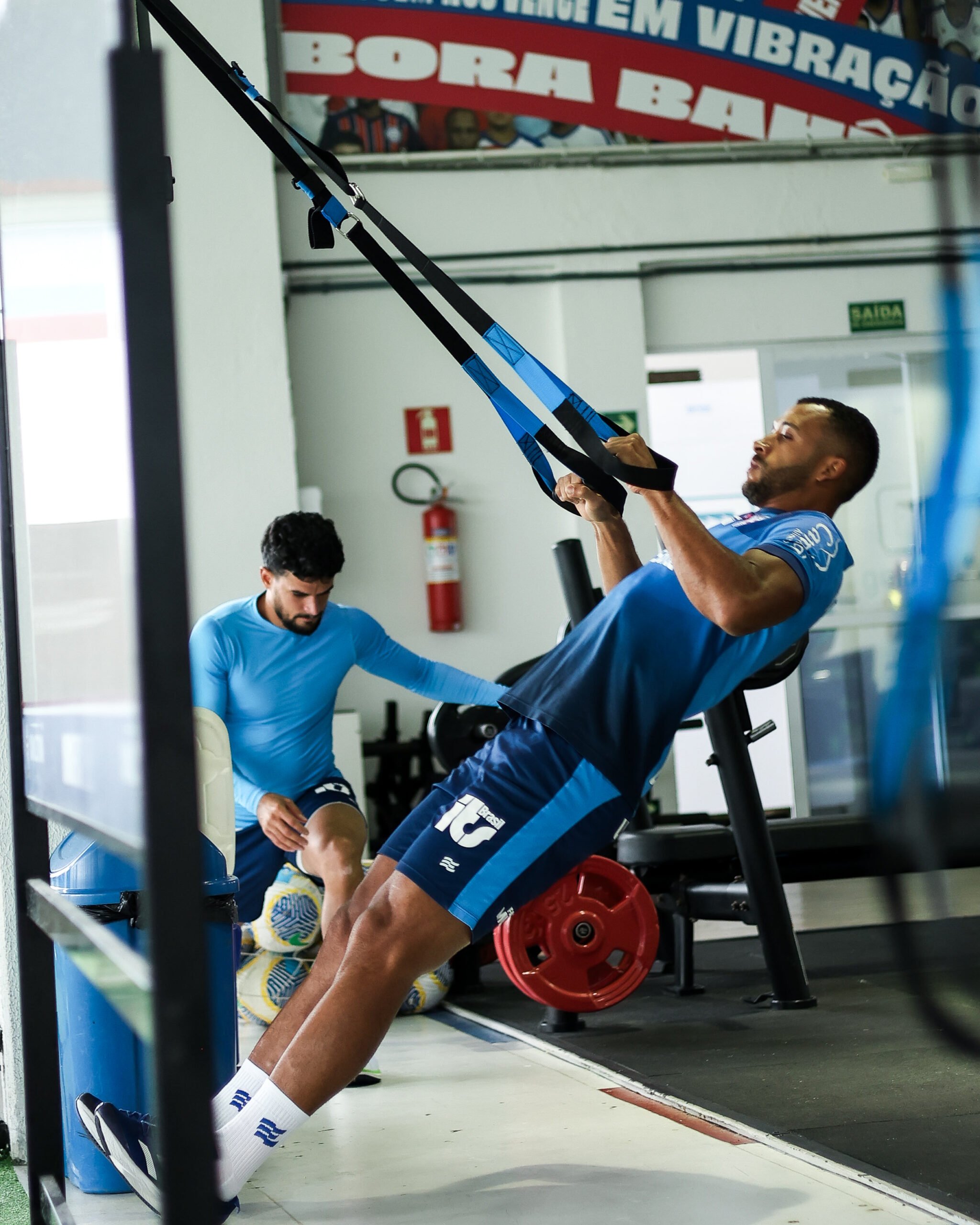 Chuvas mudam esquema de treino do Bahia para jogo contra o Cuiabá