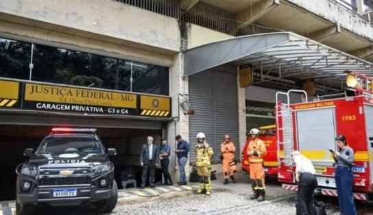 Elevador da Justiça Federal cai do 17º andar e mata técnico em Minas Gerais