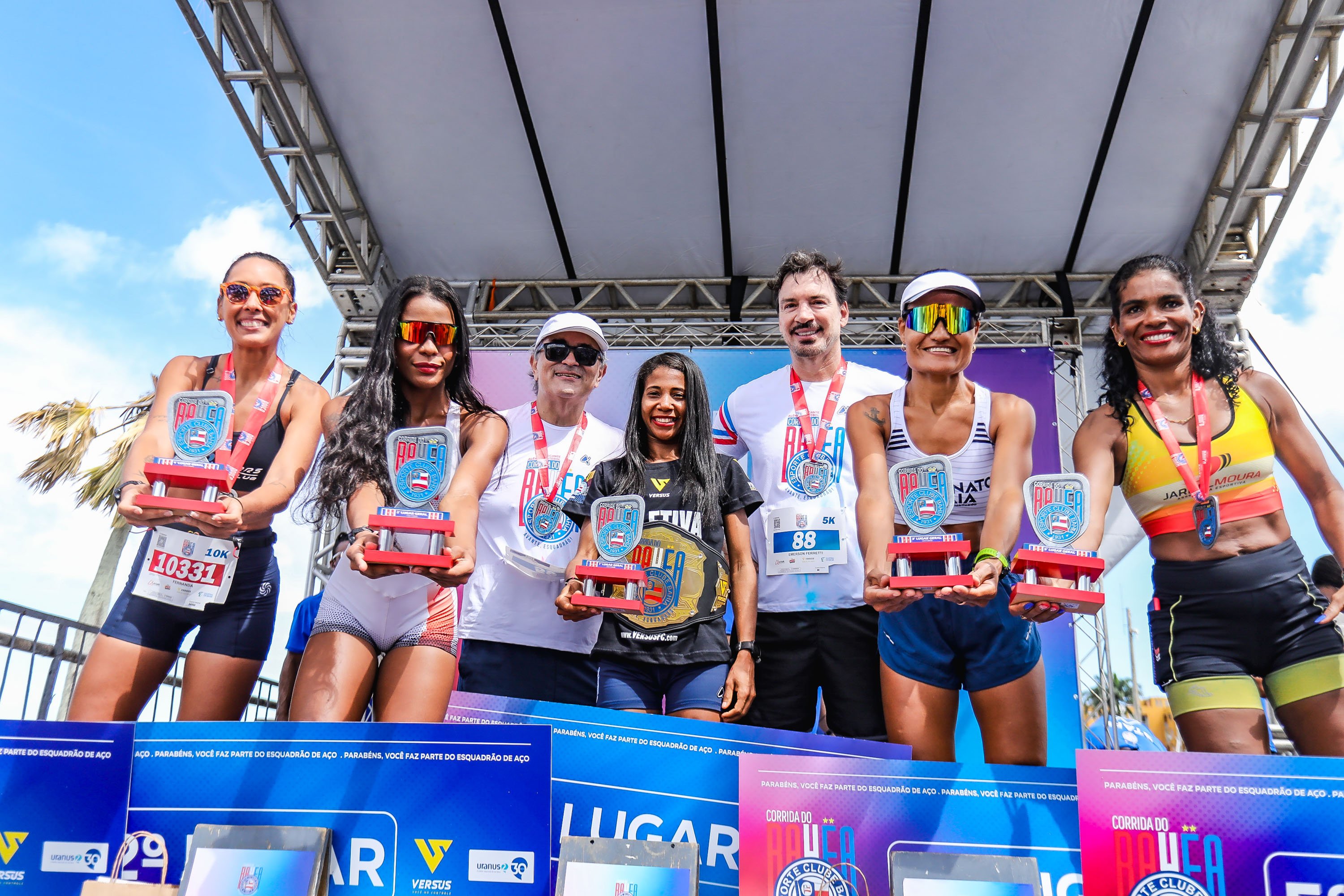 Corrida do Bahêa reúne 3 mil pessoas e tem seus vencedores nos 5 e 10km