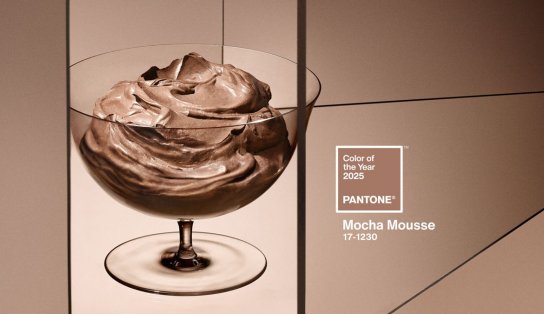 Pantone anuncia 'Mocha Mousse' como cor do ano para 2025 