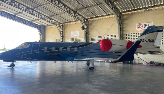 Avião apreendido em operação da Polícia Federal é de empresa ligada ao ‘Rei do Lixo’ 