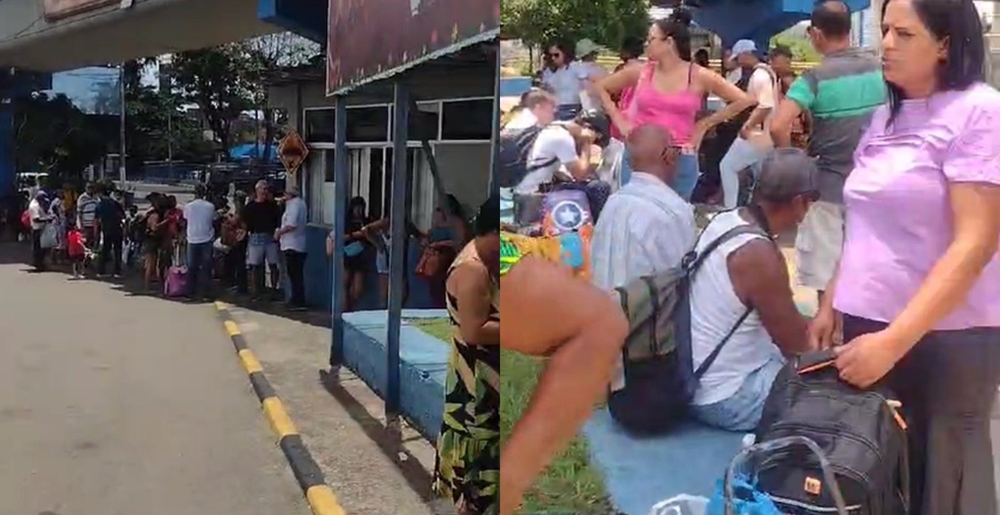 Ferry-boat quebra e passageiros são remanejados de embarcação