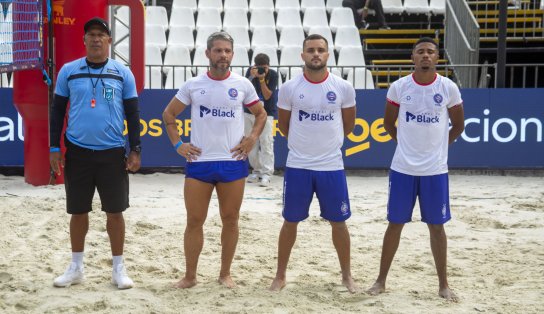 Bahia vai em busca de título inédito na Liga Nacional de Futevôlei