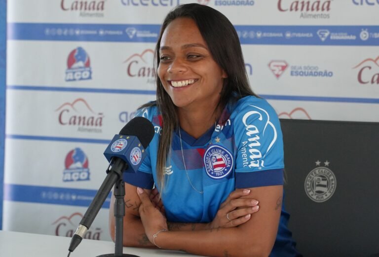 Ju Oliveira já está pronta para estreia do Bahia na Ladies Cup