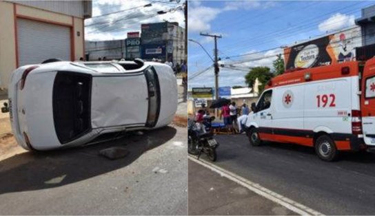 Jovens ficam feridas após acidente em Vitória da Conquista